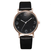 Leather Watch Quartz