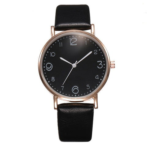 Leather Watch Quartz