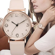Leather Watch Quartz