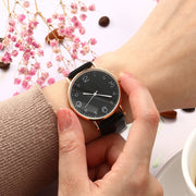 Leather Watch Quartz