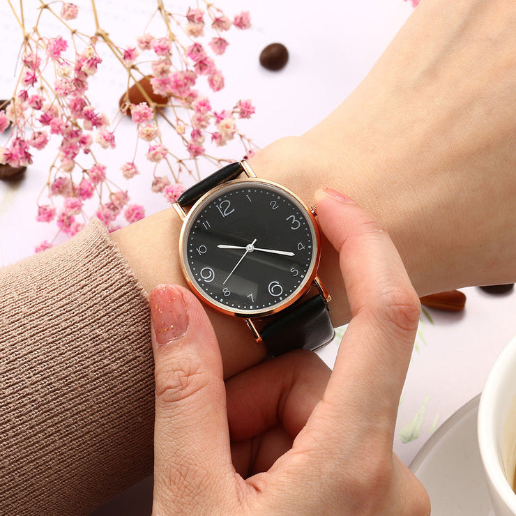 Leather Watch Quartz