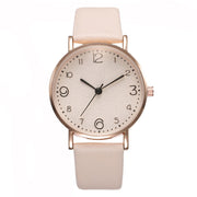 Leather Watch Quartz