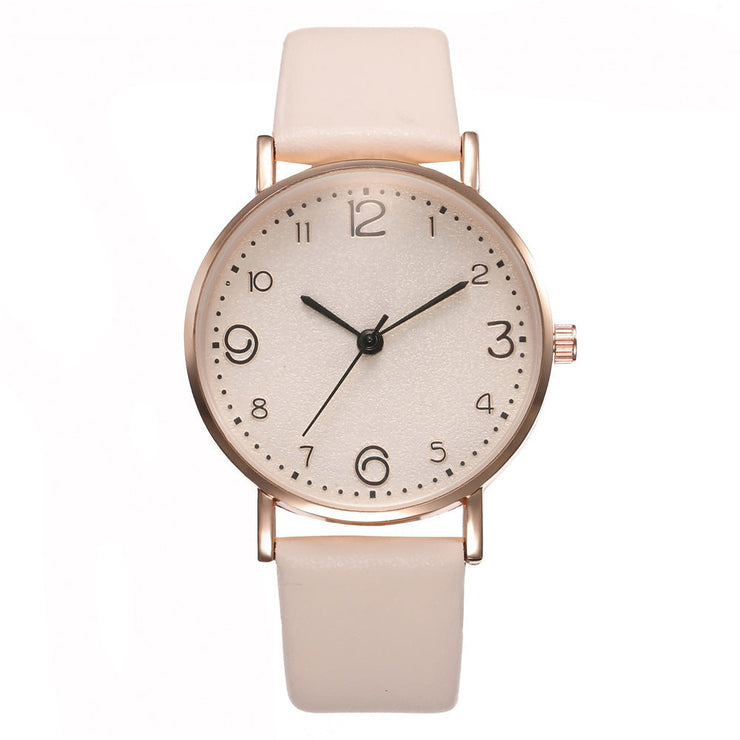 Leather Watch Quartz