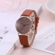 Leather Watch Quartz