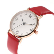 Leather Watch Quartz
