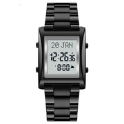 SKMEI 1815 Muslim Islamic Azan Prayer Watch Qibla Direction Multifunctional Digital Watches