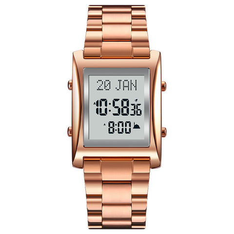 SKMEI 1815 Muslim Islamic Azan Prayer Watch Qibla Direction Multifunctional Digital Watches